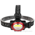 Plastic COB Head Lamp Outdoor Camping LED Headlamps